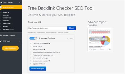 monitor backlinks free backlink checker.